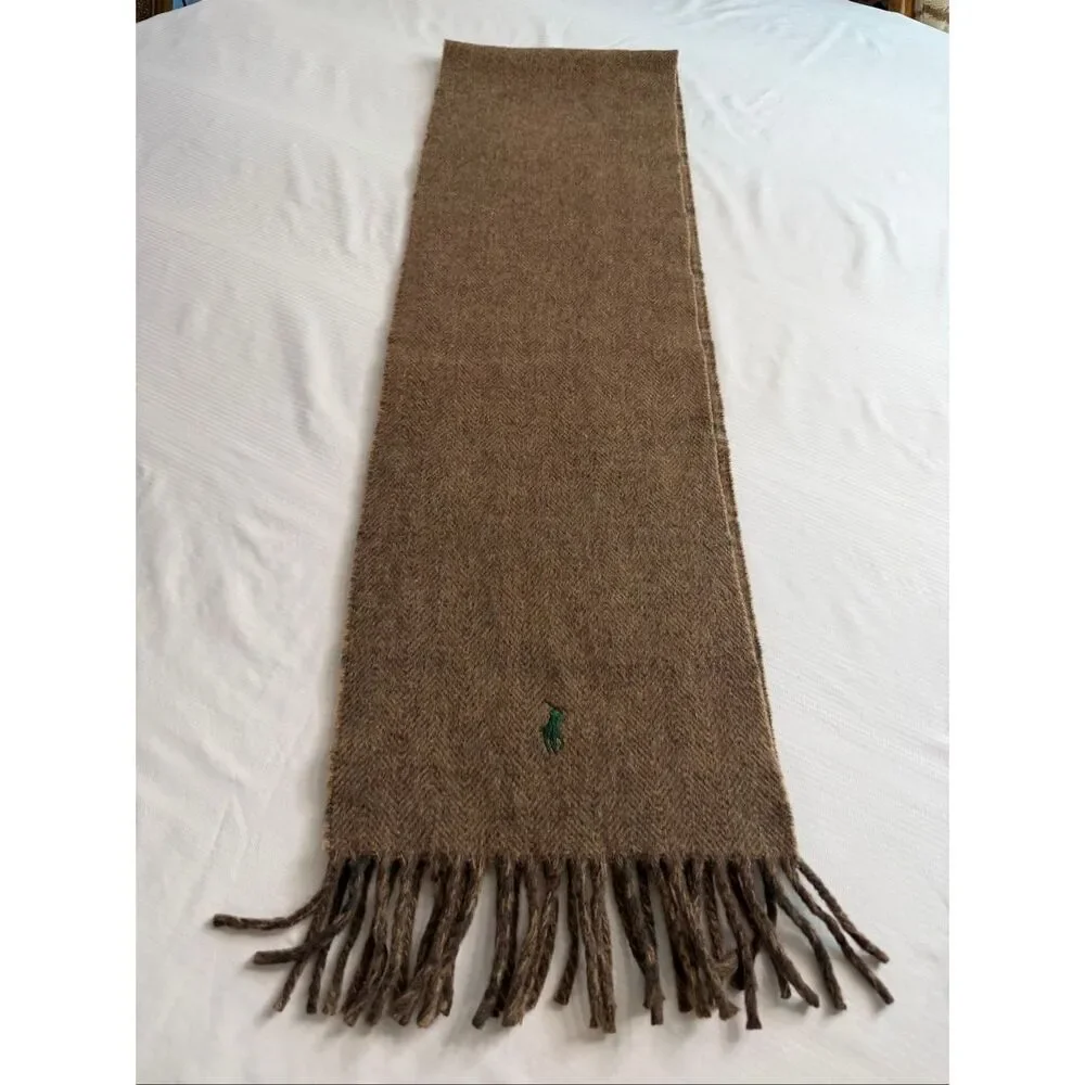 Polo Ralph Lauren Lambswool Reversible Scarf